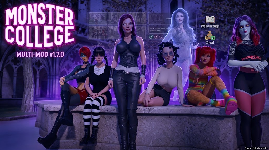 Monster College Multi-Mod – Cheats & Gallery Unlocker