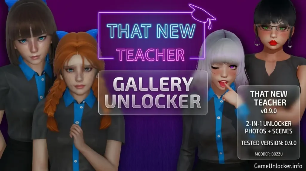 That New Teacher v0.9.0 Gallery Unlocker Download